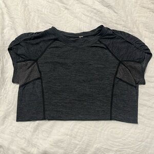 Black/Gray lululemon top